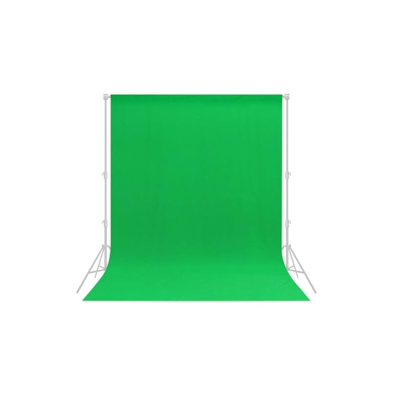 Kavier Green Screen Backdrop, 1.8x2.4M / 6x8FT Portable Green Screen,