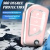 Mild East Car Key Cover for Toyota, Soft TPU Key