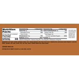 Smart K-Sauce | Soy Sauce - Korean Style, All-Purpose for Bulgogi, BBQ, Marinades, Dipping & Topping, Family-Friendly, 15oz