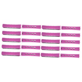 WOONEKY 20pcs Hair Rollers for Wavy Hair Styling Non-damaging Curlers Cover Easy to Use for Salon Quality for Home Use