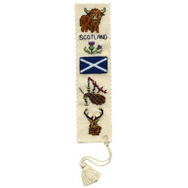 Textile Heritage Counted Cross Stitch Bookmark Kit - Symbols of Scotland