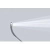 SAN-EI Faucet Showerhead Rainy Metallic White [Approx. 50% Water Conservation