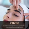 Tweezees Precision Stainless Steel Tweezers - Professional Slant Tip &