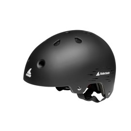 Rollerblade Downtown Helmet (CE), Inline Skate Helmet for Girls and Boys, Protective Equipment for Inline Skates, Skateboard, Scooter & Bike, Unisex, Black, S (48-54)