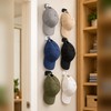 Adhesive Hat Racks for Wall & Door – Plastic No-Drill
