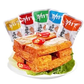 Spicy Dried Tofu Snacks, Multi-Flavor Dried Tofu, Chinese Specialty Snacks, Five-Flavor Product Combination Gift Pack, 20 Bags Of Individual Packaging, Office Essential，440g15.5Oz (Mixed Pack)