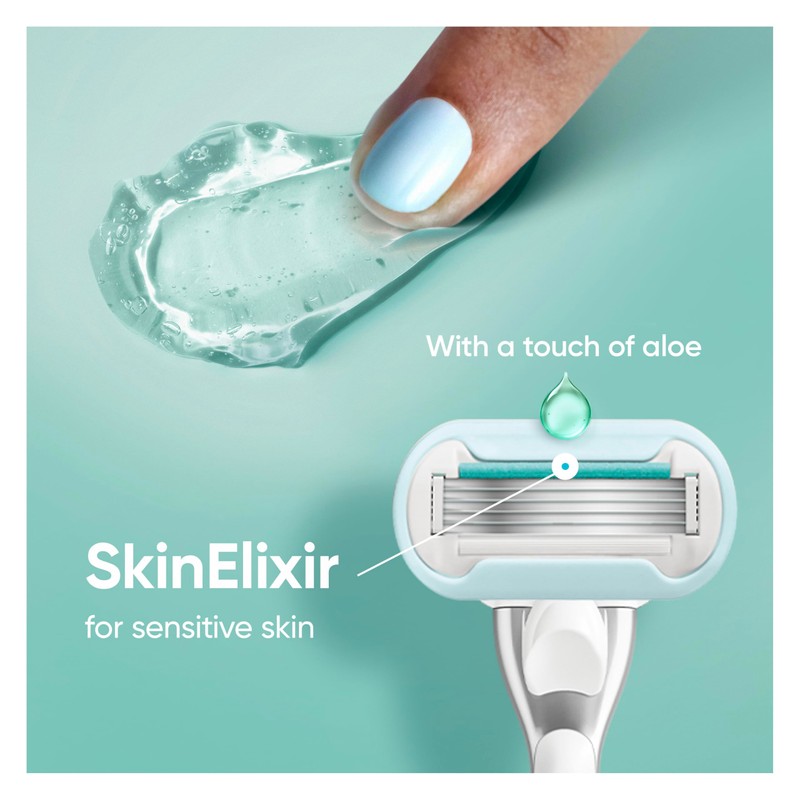 Gillette Venus Extra Smooth Sensitive Women’s Razor Blades for Sensitive