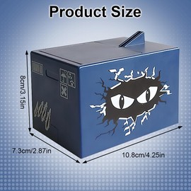 YANGUN Elektronische spardose, Automatisches Stehlen Münze sparschwein，sparbox Kinder, spardosen, Automatisch Münzbox mit Sound, Geburtstag Weihnachts Ostern Geschenke für Jungen Mädchen