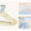 Homewit Pack of 10/20 Children's Velvet Hangers, Children's Clothes Hangers,