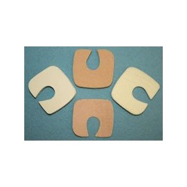 Aetna Felt Corporation 17309 Pads Toe Foam White 1/4" 100/Bg
