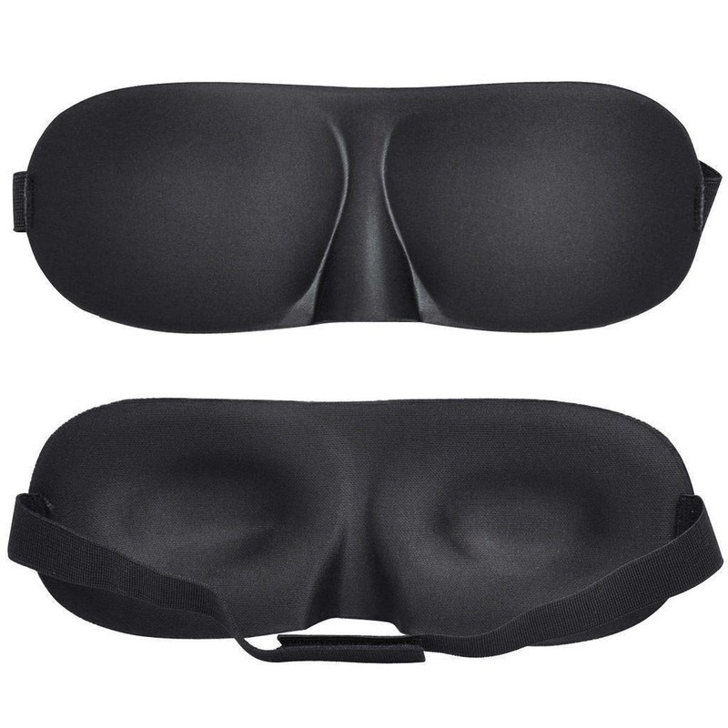 Premium 3D Contoured Eye Mask for Sleeping (2 PCs) -