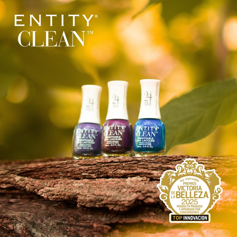 Entity Clean Lady In Pink Breathable Nail Lacquer, 0.5 oz,