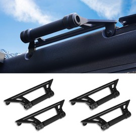 Aluminum Grab Handles Compatible with Ford Bronco 2021-2025+ Front and Rear Seat 2/4 Door Soft & Hard Top, Metal Grip Handles Replacement for Bronco Interior Accessories (Front & Rear seat)