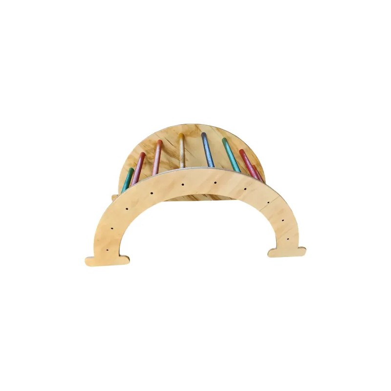 Arco Pikler De Madera Gimnasio Para Bebés Método Montessori