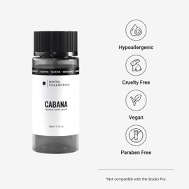 Hotel Collection Diffuser Oil - Cabana - Aromatherapy Essential Fragrance Oil - Botanical Jasmine, Bergamot & Fresh Marine - 50ML 1.7 Fl oz