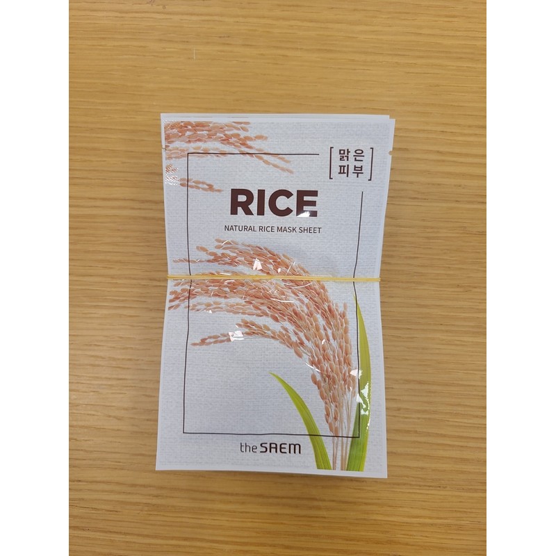 The Saem (The Saem) 10+10 Natural Rice Mask Sheet 21ml