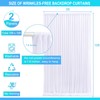 10x10ft White Backdrop Curtain for Parties Wedding, Curtain Backdrop for