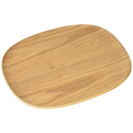 KINTO 21731 UNITEA Non-Slip Tray, 10.4 x 8.5 inches (265 x 215 mm), Willow Wood