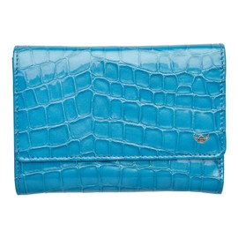 Golden Head Cayenne Ladies Purse Wallet Azure, blue, rfid wallet