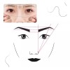 Universo en Linea Hilo Entintado Cejas Mapa Mapping Diseño Microblading