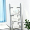 TONSNY Over The Door Cabinet Organizer, Hanging Storage Basket, Wall