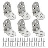 Hinges Foldable Pack of 6 Door Hinges Furniture Hinge for