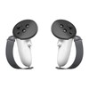 PRISMXR コントローラーアクセサリー 滑り止め アクセサリー 快適握感 調節可能 取り付け簡単 Quest3S/3と互換性あり コントローラーグリップカバー (2個セット)