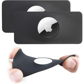 TagVault(TM) AirTag Wallet Holder - The Thinnest AirTag Wallet Card Insert | Flexible, Stays ,  Pending | - Color: 2-Pack