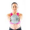 Gymstick Unisex Adult Pilates Rolling Ball - Multi-Colour, 20 cm
