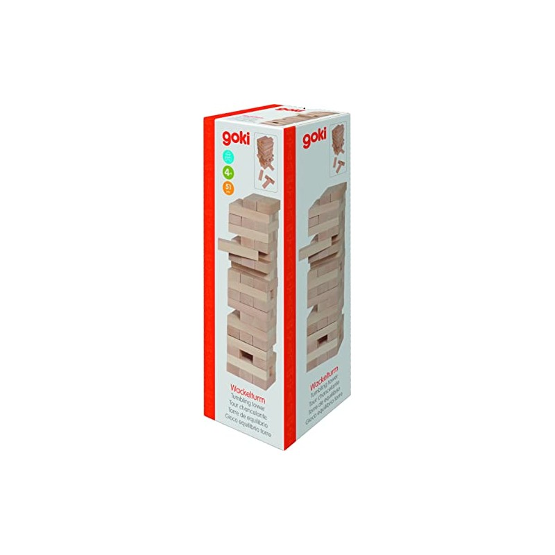 Goki HS530 - Skill Game - Wobbly Tower