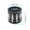 Pack of 2 Needle Roller Bearings 10x14x13mm Compatible with Minarelli
