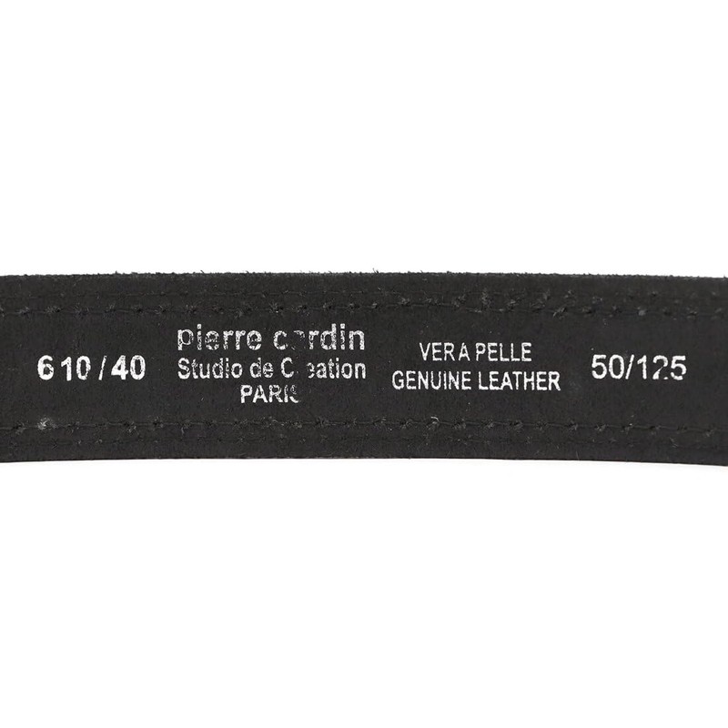 Pierre Cardin 610 KAM01 Men's Belt, Elegant Men's Belt, Leather,