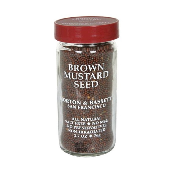 Morton & Basset Mustard Seed - Brown, 2.7000-Ounce (Pack of 3)
