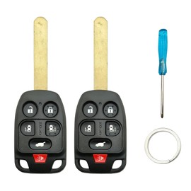 Key Fob Cover Case fits for Honda Odyssey 2011 2012 2013 Keyless Entry Remote Control Car Key Fob Shell