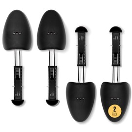 RESHOEVN8R Shoe Trees For Men - Adjustable Shoe Tress for Mens Sneakers Sizes 7-12 - Shoe Stretcher & Shaper for Cleaning Shaping & Crease Prevention