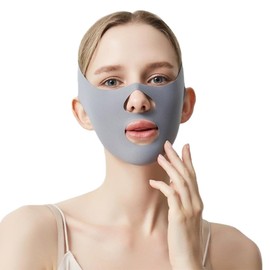Reusable V-Line Face Bandage - Breathable Lifting Mask for Defined Contours & Double Chin Support