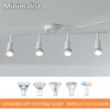vivihobb 4 Light White Plug in Track Light White Plug