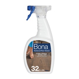 Bona Hardwood Floor Cleaner Spray -  fl oz - Unscented - Residue-Free Household Floor Cleaning Solution for Wood Floors