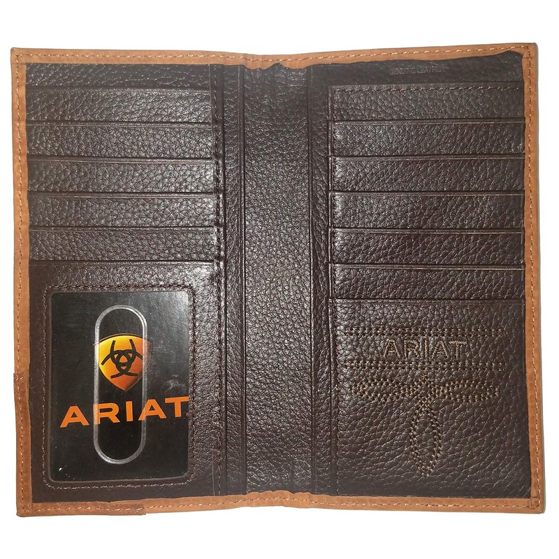 Custom Ariat Texas Rope and Star Long Gator Print Leather