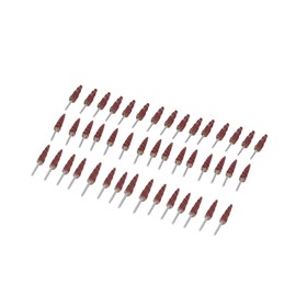 AOMIKITSTU Cone Shape Abrasive Flap Wheel 45pcs, Sandpaper Grinding Head, Abrasive Flap Wheel Sander Set for Corner polishing