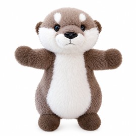 Hugging Otter Plush Toy for Kids & Adults – Soft Cotton Stuffed Animal Doll for Snuggling, Travel & Gifting