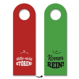 trendaffe - Do not disturb or come in door hanger with faces office work business office door