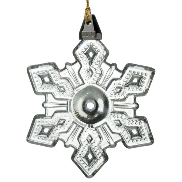 Marquis by Waterford Annual Snowflake Ornament 2010