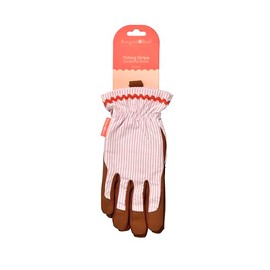 Burgon & Ball Colour Collection Gloves - Blush Stripe