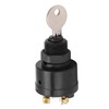 Ausla Marine Ignition Switch, Universal Engine Start Switch, 6 Screws,