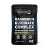 Magnesium Glycinate 4-in-1 Complex 1000mg Supplements, 120 Capsules