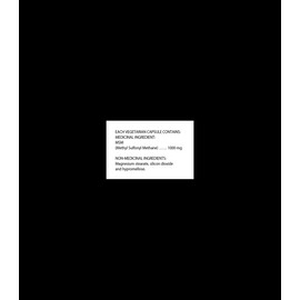 Flora MSM Methylsulfonylmethane 1000 mg 90 Capsules