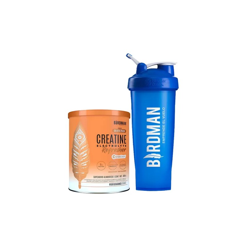 Birdman Creatina Con Electrolitos Y Magnesio Shaker 600ml