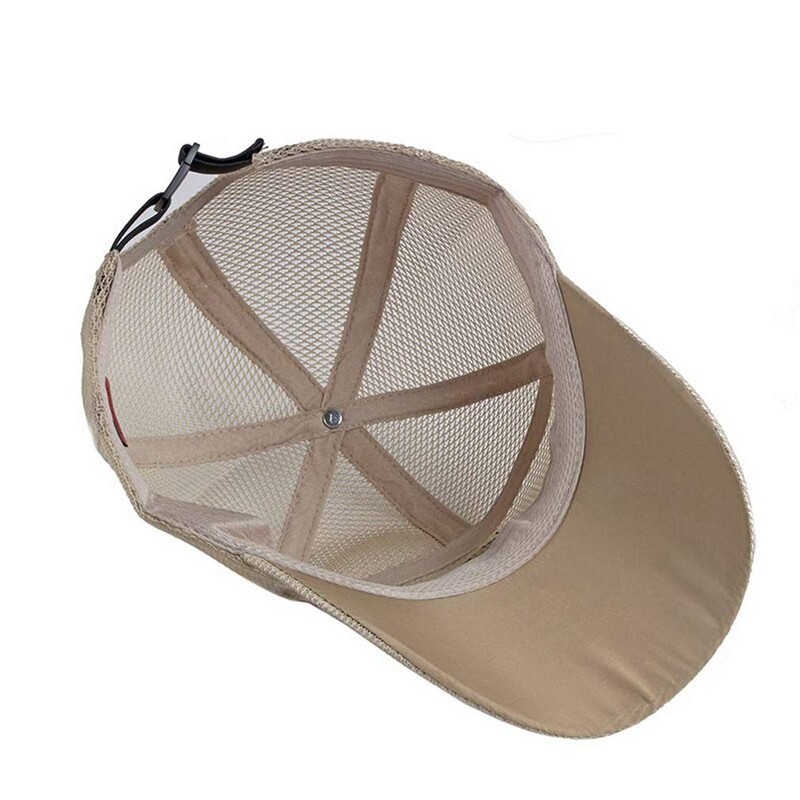 RUICHENG Mesh Cap Men's Trucker Baseball Cap Summer Breathable Outdoor
