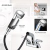 Utility Sink Faucet, Laundry Room Faucet with Pull Out Sprayer,